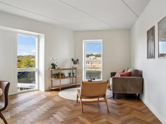 96 m² lejlighed i Vejle med sydvendt altan