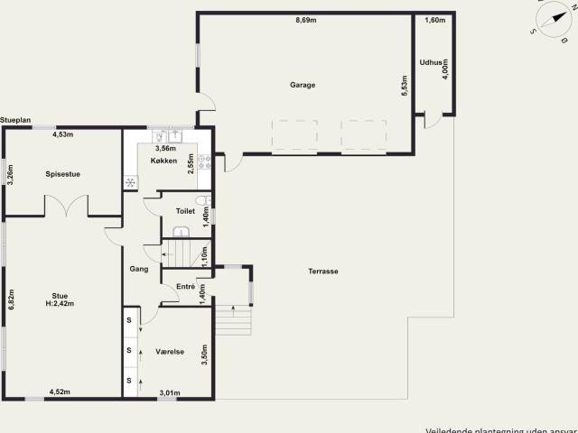 96 m² villa på Halsvej nær Vodskov