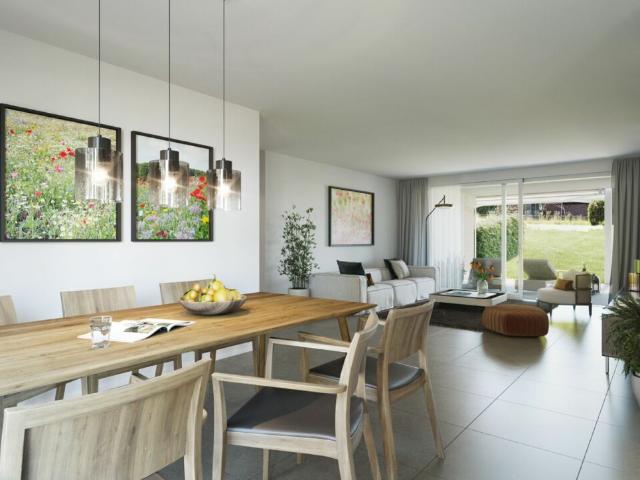 96 m² | 2.5 Zi. Gartenwohnung | Erstbezug