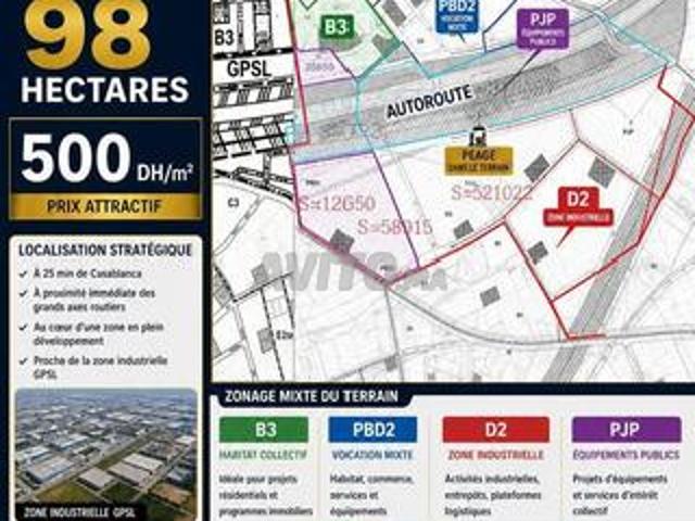 98Ha proche péage – sbit Tit Mellil