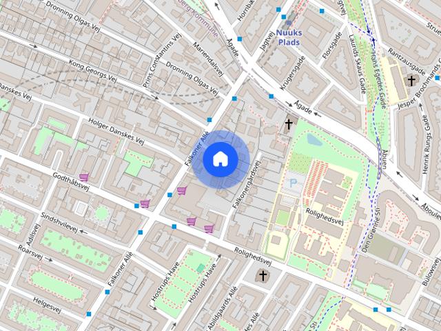 9 m2 værelse udlejes i Frederiksberg til 7500, kr