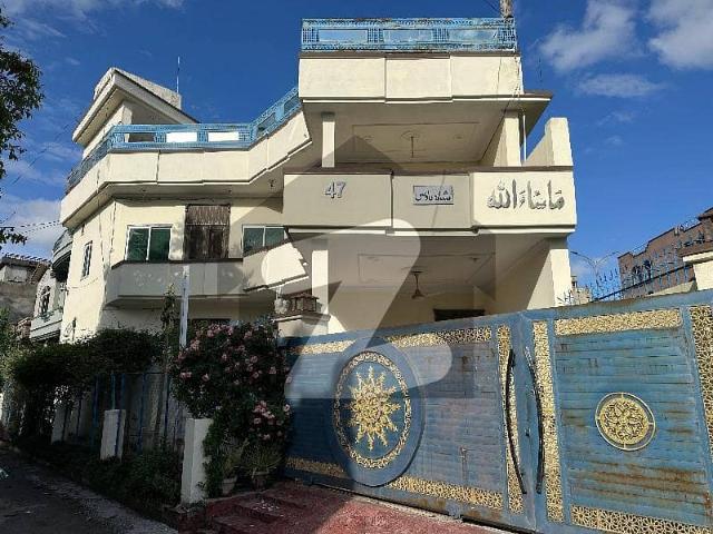 9 marla double story corner house available for rent in soan garden islamabad