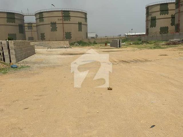 9 Acre Industrial Plot Available For Sale In North Western Zone Port Qasim