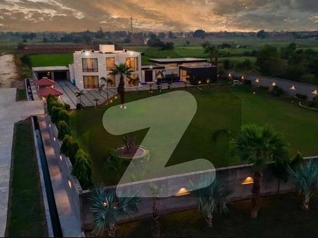9 Kanal Modern Farm House For Sale In Spring Meadows Bedian Road
