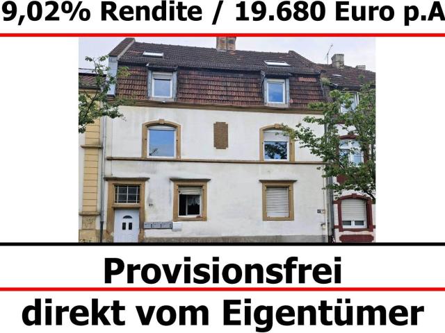 9,02 % Rendite Kapitalanlage Provisionsfrei 4 Familien Haus