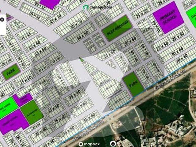 9.3 Marla 30x70 Plot For Sale CDA SECTOR I 14/4