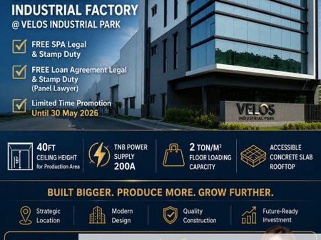9,922 Sqft Simpang Ampat Factory With Large Land