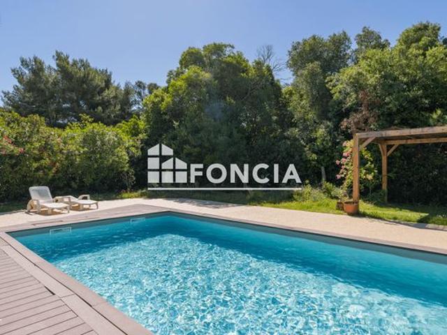 9eme– residence avec piscine t3 en rez de jardin avec terrasse, jardin & box
