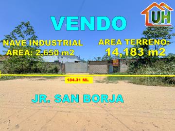 00680 VENDO NAVE INDUSTRIAL EN PUCALLPA A UNOS PASOS DE C.F.B KM 8