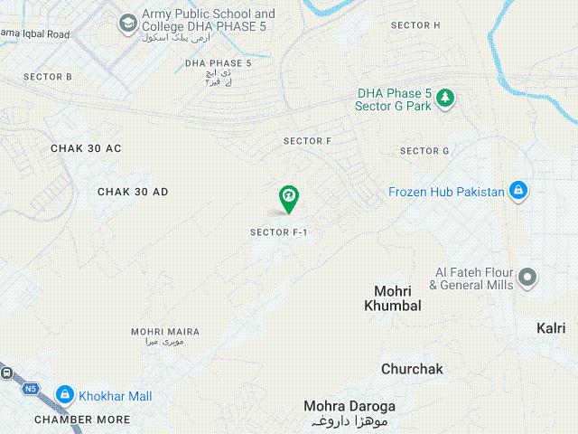 02 Kanal ADC Plot On 11th Avenue, Sector F 01, Dha Phase 5, Islamabad