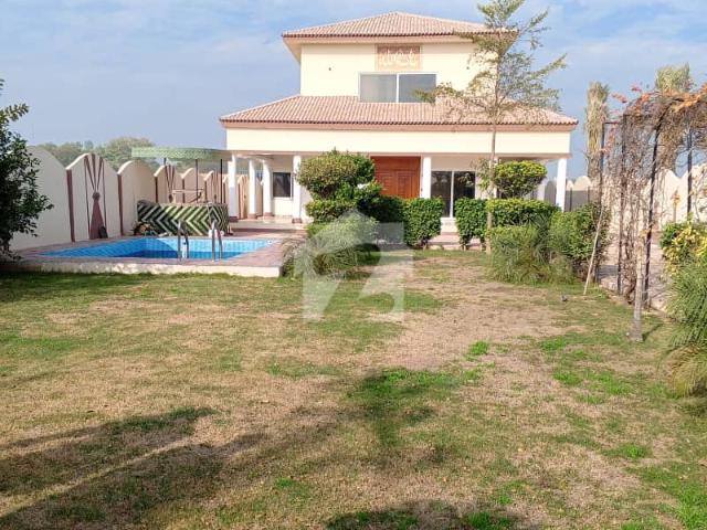 02 Kanal Fully Furnished Farmhouse In A High Status Gated Community, Barki Road Lahore Cantt Your Perfect Home Awaits With EMPIRE Estate