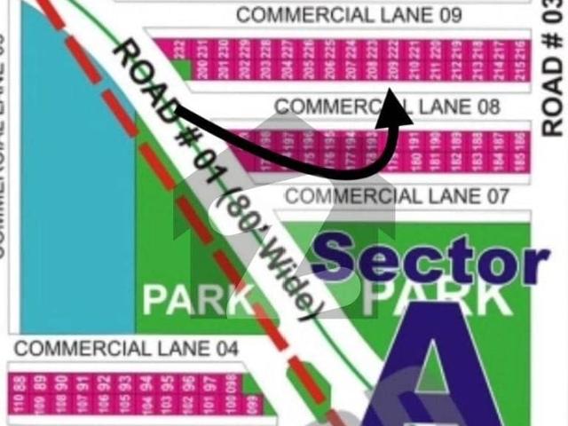 04 Marla Commercial Plot For Sale In Sector A, DHA Bahawalpur