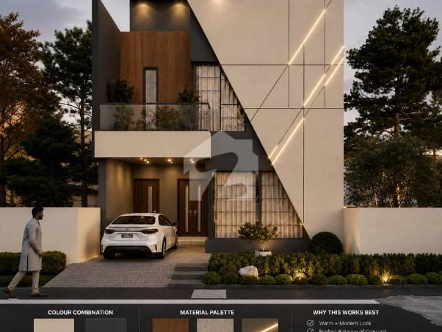 05 Marla Gray structure House For Sale In Park view City Crystal Block