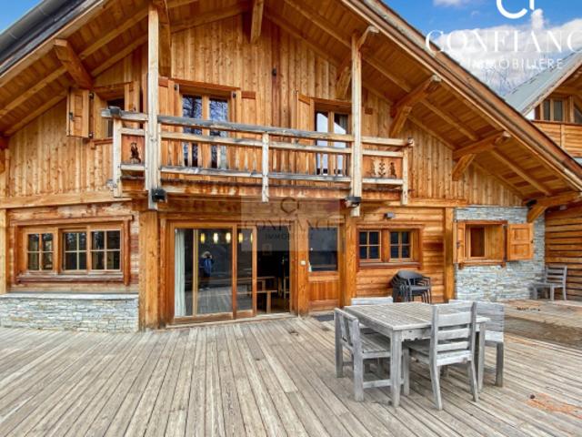 06660 RARE CHALET NEUF AURON CENTRE VUE MONTAGNE ET PISTES SUD