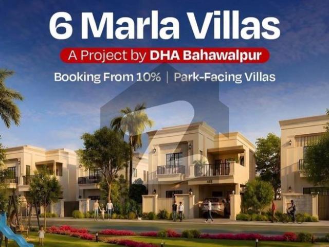 06 Marla Villa Available For Sale On Easy Instalments Plan Booking Price 10% Only DHA Defence