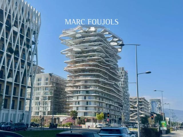 06 Nice Programme neuf 3 pièces vue mer, terrasses et park. 64m² Nice