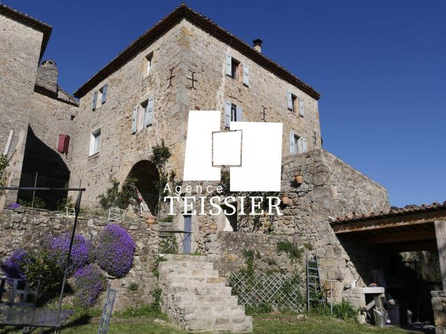 07140 Sud Ardèche: Mas de charme 130m² Banne