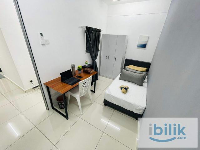 0718 Cozy Single room at Kuchai Maju KL, with/without balcony, plus optional weekly cleaning service