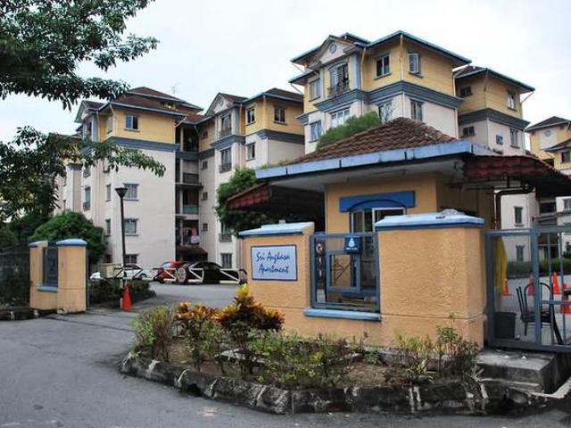 0807 904 SF Sri Angkasa Shah Alam 3 Bedroom 2 Bathroom Available