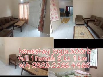 0823 2266 4466 Sewa Rumah Wisuda UGM di Jogja Harian Mingguan Bulanan AC 2KT Murah Condong Catur Con