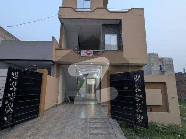 08 Marla Brand New House For Sale In Audit And Accounts Housing Society