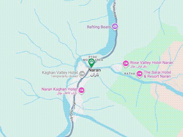 09 Kanal Hotel in Naran, 2 Kms from Bazar on Saif UL Malook Road