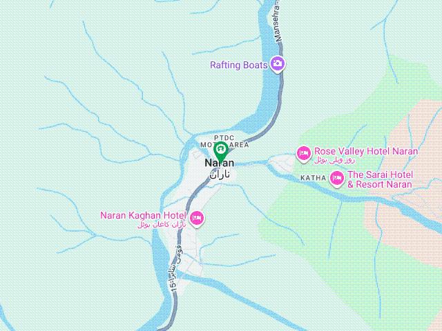 09 Kanal Hotel in Naran, 2 Kms from Bazar on Saif UL Malook Road