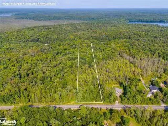 0 Bonnie Lake Road, Bracebridge, ON, P1L 1W9 vacant land for.