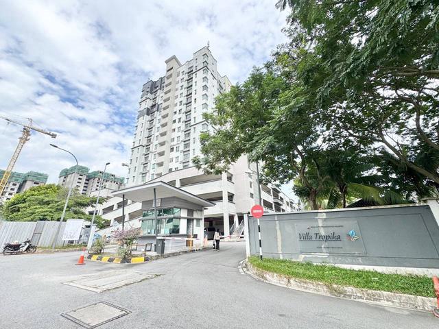 0 deposit freehold villa tropika apartment sg tangkas kajang