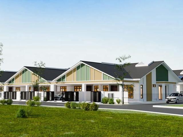 0 Downpayment Freehold Single Storey 2470ft Nr Cheng Melaka Tengah