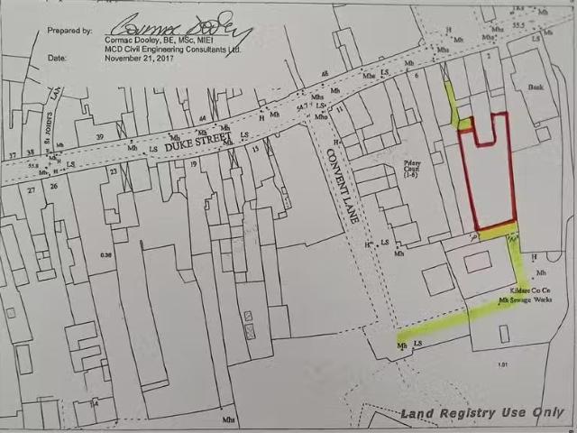 0.21 Acre Site Duke Street, Athy, Kildare