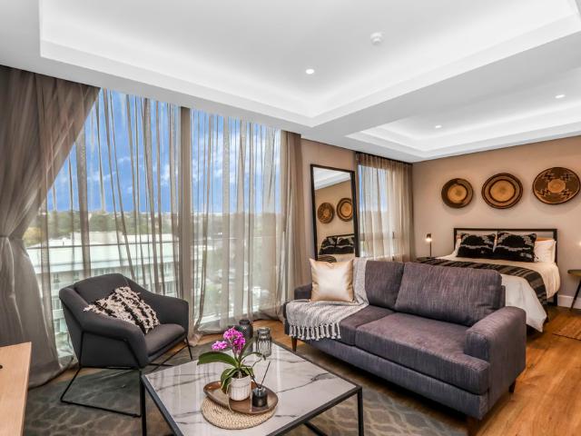 0.5 Bedroom Studio Apartment To Let in Melrose Arch