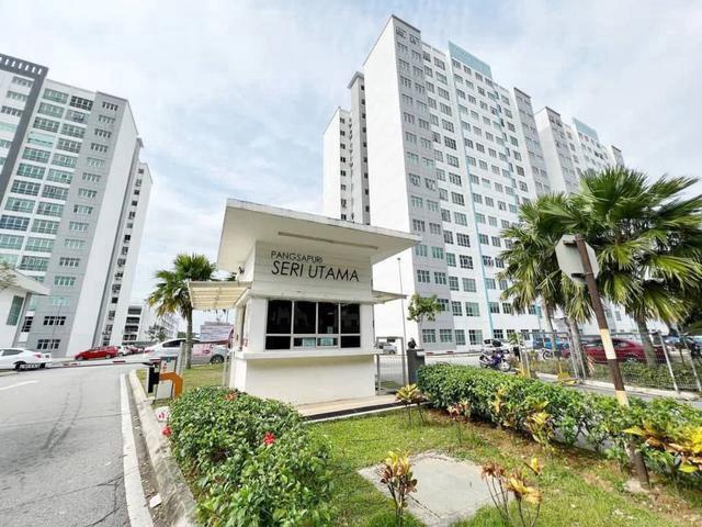 0DEPOSITPangsapuri Seri Utama Apartment 750Sf Puchong100LOAN
