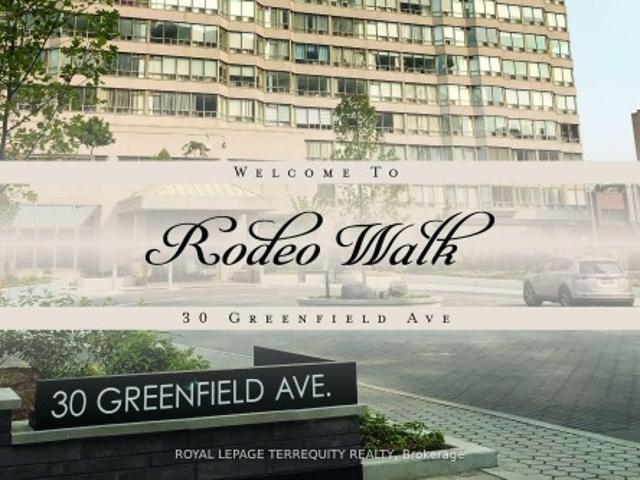 1009 30 Greenfield Avenue, Toronto, ON, M2N 6N3 condo for sale | Listing ID C13551 | Royal LePage
