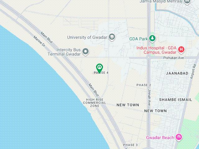 1000 Square Yard Residential Plot No 376 For Sale In Phase 4 The Heart Of Gwadar New Town Phase 4