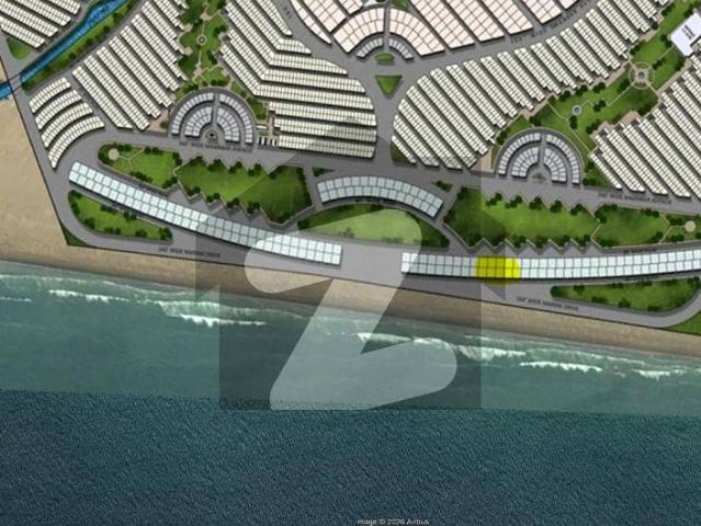 1000 Sqyd Marine Drive Commercial Plot for Sale in Block G