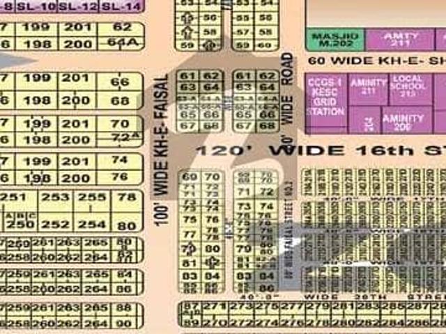 1000 sq/yd plot available for sale at faisal street 2, zone b, dha phase 8, karachi