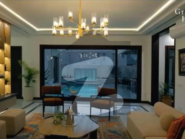 1000 Yards Brand New Ultra Modern Semi Furnished Bungalow For Sale | Basement, Pool & Solar | DHA Karachi DHA Phase 8