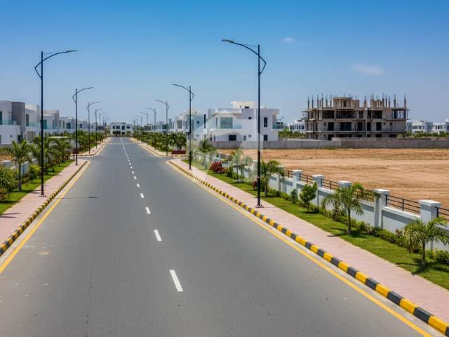 1000 Yards Plot For Sale 31st Street Phase VIII A, DHA Karachi