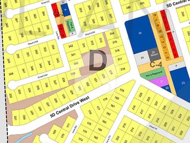 1000 Yards Residential Plot For Sale In DHA City Karachi Sector 5 D