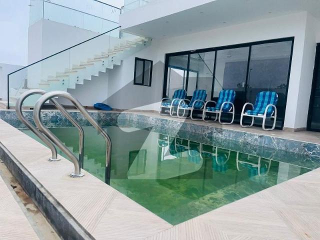 1000gz Luxury Furnished With Swimming Pool Villa Available For Rent In BAHRIA Town Karachi Bahria Town Precinct 7