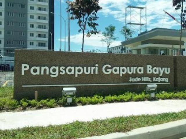 1000sqftPangsapuri Gapura Bayu Kajang Jade Hill Freehold 100 loan