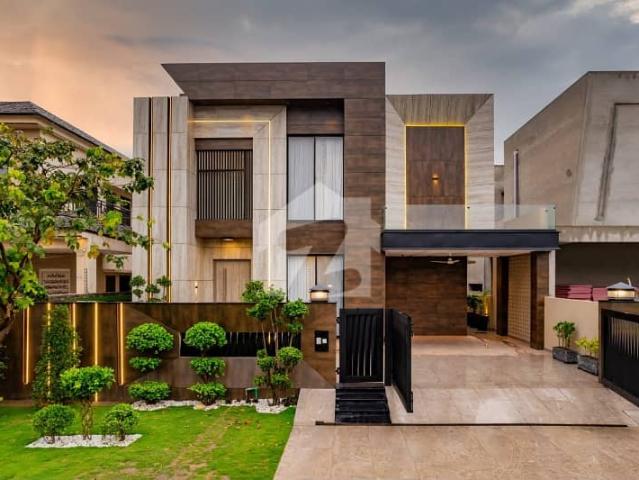 1000Persent Original ADD 1 Kanal Top Quality Build Luxurious Beautiful Ultra Modern Design Villa Full Furnished With Basement For Sale In DHA Lahore Phase 6 Prime Location