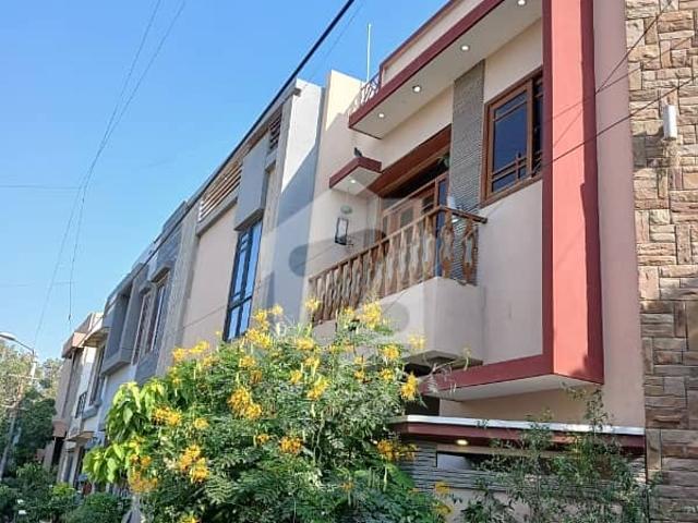100yards one year double story bungalow with full basement for sell in dha phase 7 ext