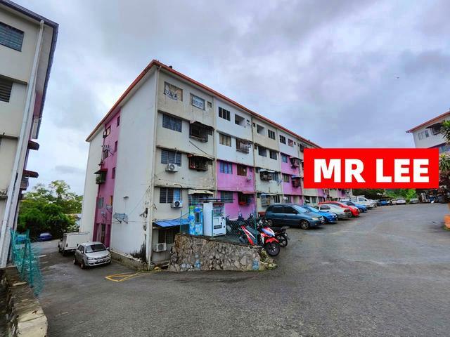 100 FULL LOAN Flat Taman Bukit Mewah Kajang 2 Bilik 1 Tandas FREEHOLD