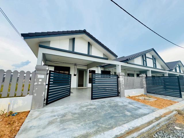 100 Full Loan Freehold Single Storey House 22x70ft Jasin Jasin Melaka