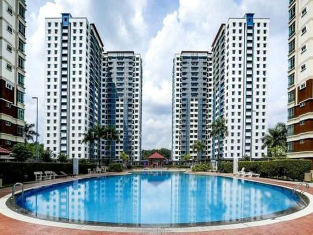 100 Full Loan Unipark Condo UNITEN Bangi 1062sf No Downpayment