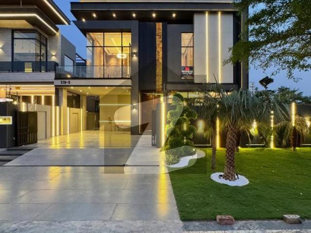 100% orignal kanal ultra modern super luxury bungalow for sale on top laction dha phase 6 block c
