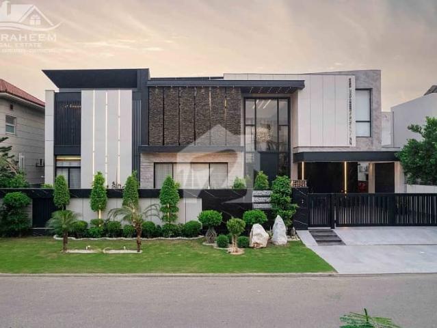100% original ad 22 marla brand new ultra modern full basement fully furnished luxury bungalow just like a 2 kanal for sale in dha phase 5
