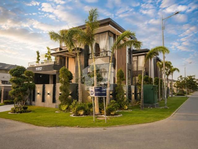 100% Original Add Most Beautiful Fully Furnished Full Basement 1 Kanal Brand New Corner Ultra Modern House DHA Phase 6